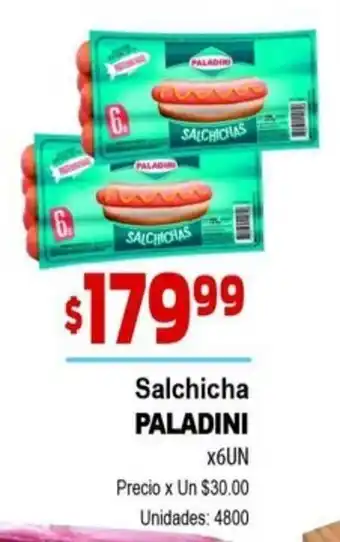 Paladini Salchicha x 6Un