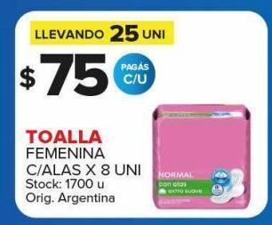Carrefour Maxi Toallas femeninas oferta