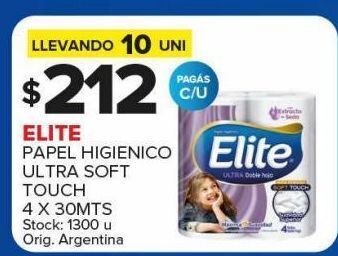 Carrefour Maxi Papel higiénico elite oferta