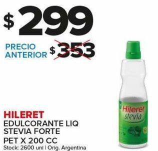 Carrefour Maxi Edulcorante hileret x 200cc oferta