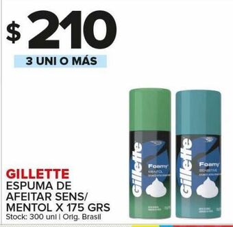 Carrefour Maxi Espuma de afeitar gillette oferta