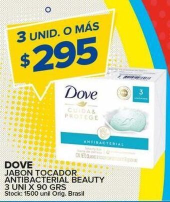 Carrefour Maxi Jabón de tocador dove oferta
