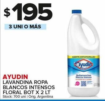 Carrefour Maxi Lavandina ayudin 2lt oferta