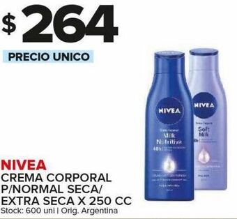 Carrefour Maxi Crema corporal nivea 250cc oferta
