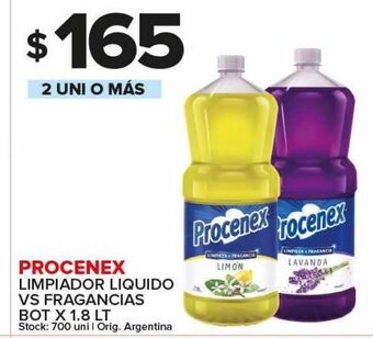 Carrefour Maxi Limpiadores procenex 1.8lt oferta