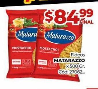 Diarco Fideos matarazzo x 500g oferta