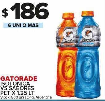 Carrefour Maxi Bebida isotónica gatorade 1.25lt oferta