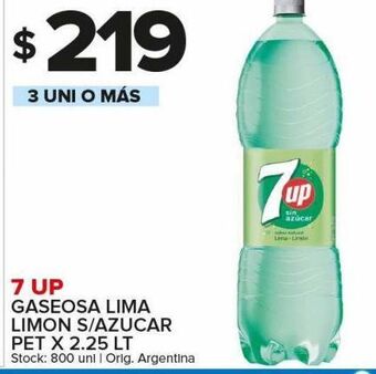 Carrefour Maxi Gaseosas 7up 2.25lt oferta
