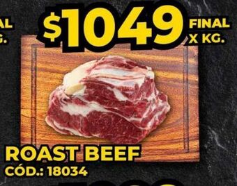 Diarco Roast beef x kg oferta