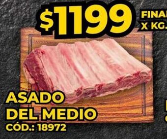 Diarco Asado del medio oferta