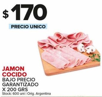 Carrefour Maxi Jamón cocido x 200g oferta