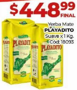 Diarco Yerba mate playadito oferta