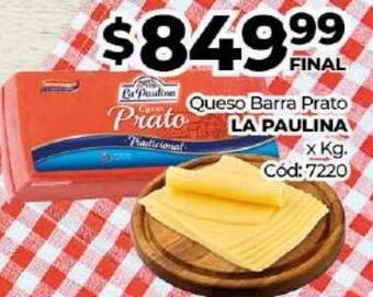 Diarco Queso barra prato la paulina oferta