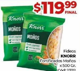 Diarco Fideos knorr oferta