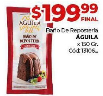 Diarco Baño de reposteria aguila 150g oferta