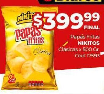 Diarco Papas fritas nikitos oferta