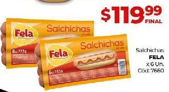 Diarco Salchichas fela oferta