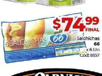Diarco Salchichas 66 oferta