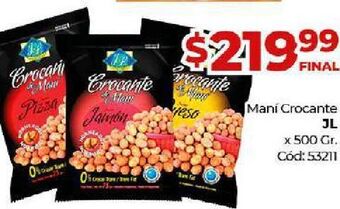 Diarco Maní crocante jl 500g oferta