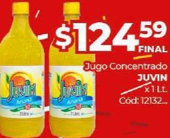 Diarco Jugo concentrado juvin oferta