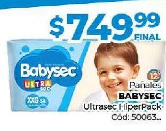 Diarco Pañales babysec oferta