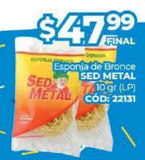 Diarco Esponja de bronce sed metal oferta
