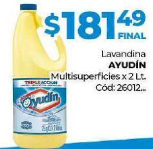 Diarco Lavandina ayudin 2lt oferta