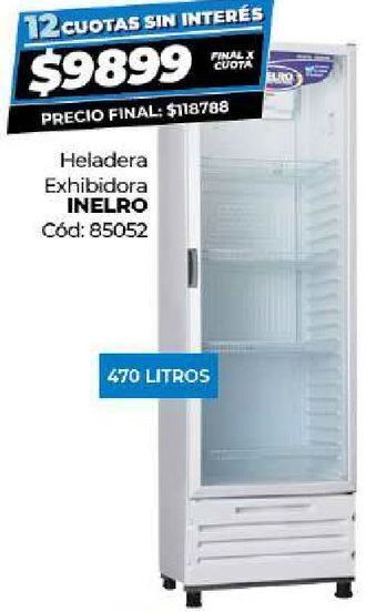 Diarco Heladera exhibidora inelro oferta
