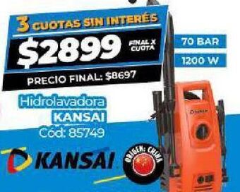 Diarco Hidrolavadora kansai oferta