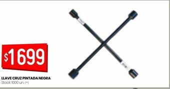 Changomas Llave cruz pintada negra oferta