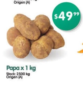Supermercados Buenos Días Papa x 1 kg oferta