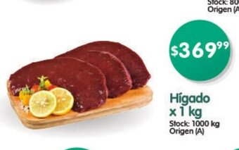 Supermercados Buenos Días Hígado x 1 kg oferta