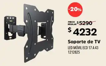 Easy Soporte de Tv Led Móvil Eco 17 A 43 oferta