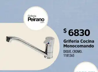 Easy Grifería Cocina Monocomando oferta