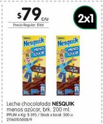 Jumbo Leche chocolatada nesquik oferta