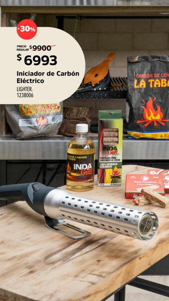 Easy Iniciador de Carbón Eléctrico Lighter oferta