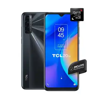 Frávega Celular TCL 20SE 256GB GRIS RVA oferta
