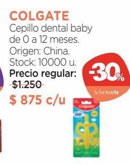 Farmacity Cepillo dental colgate baby para bebés de 0 a 12 meses oferta