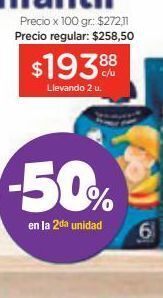 Farmacity Puré de mango banana gerber x 95 g oferta