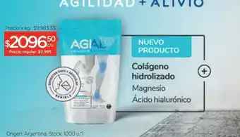 Farmacity Polvo agial 300 gr colágeno hidrolizado oferta
