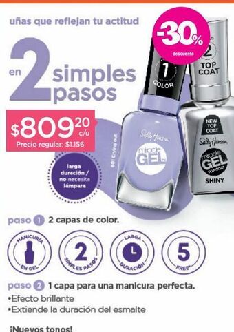 Farmacity Esmalte de uñas oferta