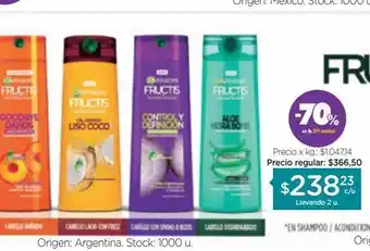 Farmacity Shampoo y acondicionador x 350 gr oferta