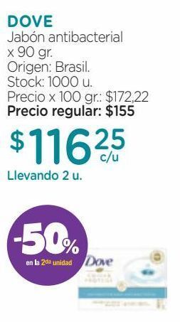 Farmacity Jabón antibacterial x 90 gr. oferta