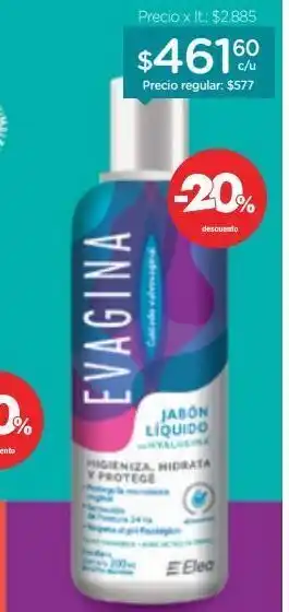 Farmacity Jabon liquido intimo x 200 ml oferta