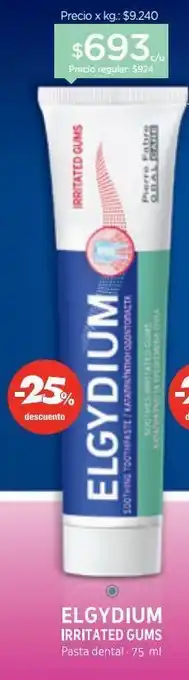 Farmacity Crema dental irritated s x 100 g oferta