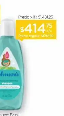 Farmacity Shampoo para bebe hidratacion intensa x 400 ml oferta