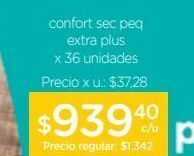 Farmacity Pañal pampers confort sec extra plus megapack oferta