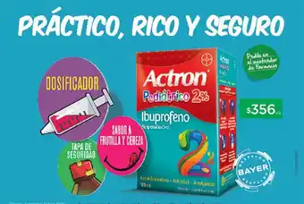 Farmacity Actron ibuporfeno pediatrico jarabe 2% x 100 ml oferta