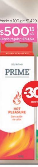 Farmacity Gel sensual hot pleasure x 50 gr oferta