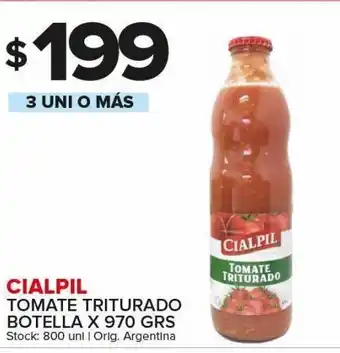 Carrefour Maxi Tomate triturado cialpil x 970g oferta